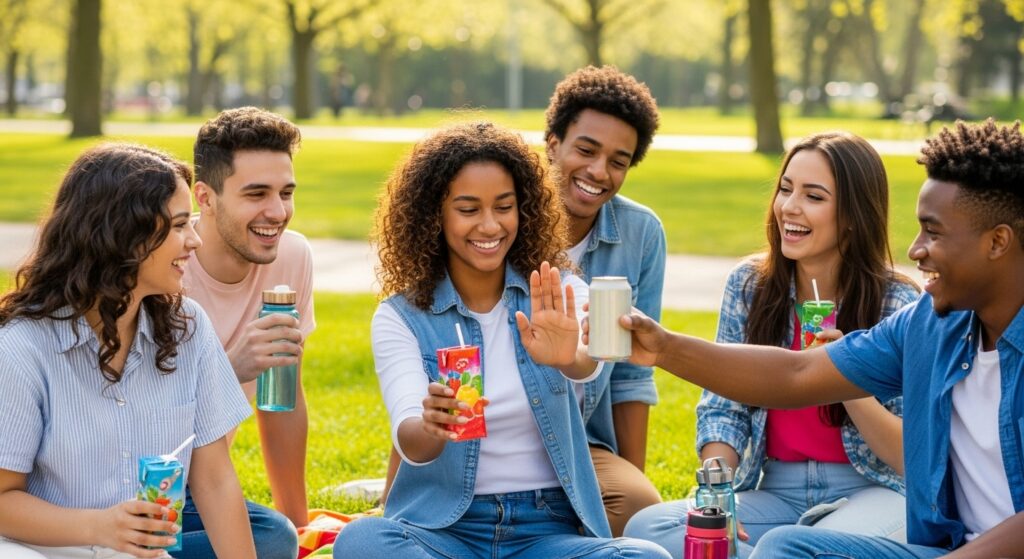 ovem adolescente demonstrando os efeitos negativos do consumo de álcool na adolescência e riscos à saúde